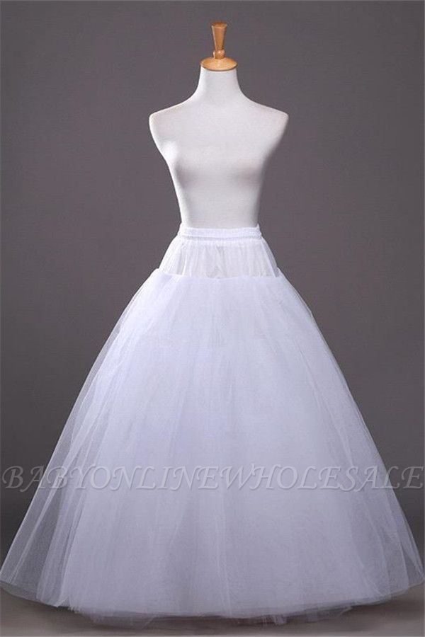A-line Tulle Taffeta Wedding Petticoat