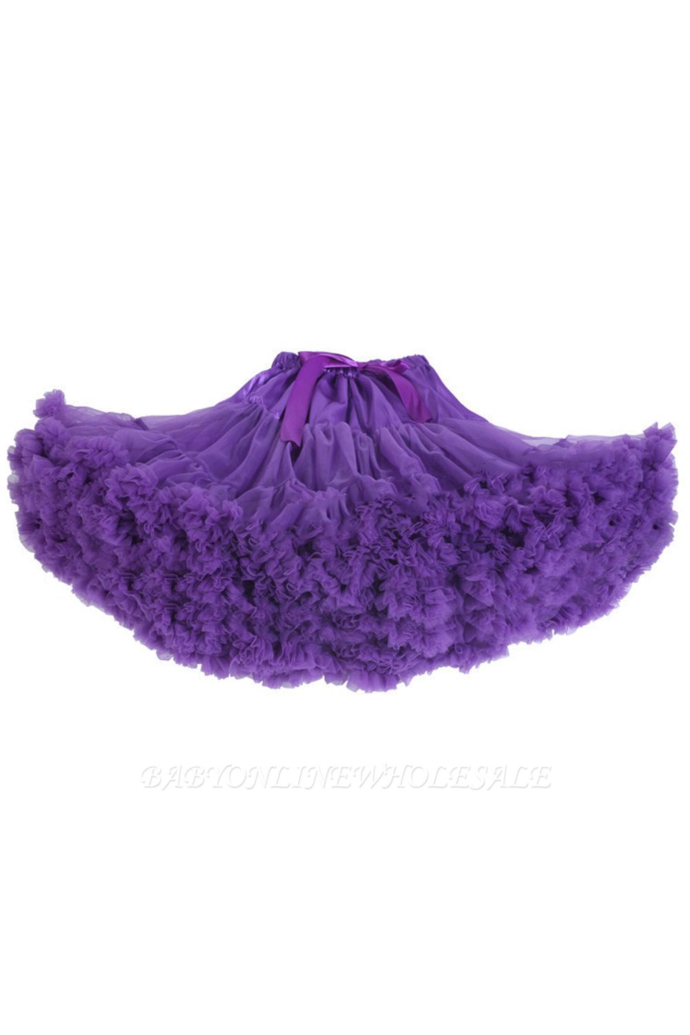 Merveilleuse jupe en tulle mini ligne | Jupes élastiques bowknot femmes