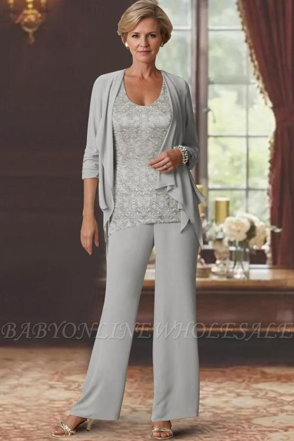 Elegante gola alta chiffon renda coluna vestidos de baile