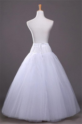A-line Tulle Taffeta Wedding Petticoat_3