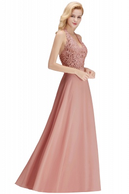 Sexy Halter Backless, Burgundy, Navy, Pink, Silver Sleeveless Princess Formal Dress_25