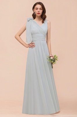 Infinity Bridesmaid Dress Soft Chiffon Aline Wedding Guest Dress Floor Length Prom Dress_8