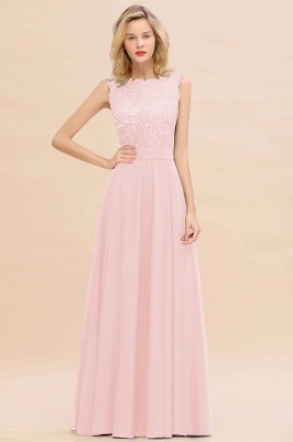 Madge | Exquisite Scoop Sleeveless Bridesmaid Dress_3