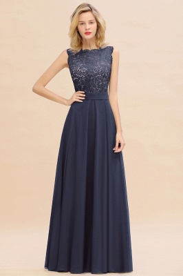 Madge | Exquisite Scoop Sleeveless Bridesmaid Dress_39