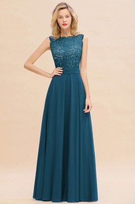 Madge | Exquisite Scoop Sleeveless Bridesmaid Dress_27