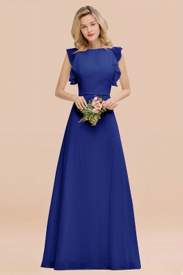 Cecilia | Chic Simple Jewel Sleeveless Bridesmaid Dress Online_26