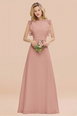 Cecilia | Chic Simple Jewel Sleeveless Bridesmaid Dress Online_6