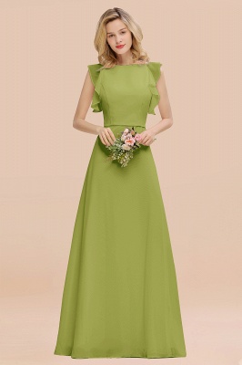 Cecilia | Chic Simple Jewel Sleeveless Bridesmaid Dress Online_34
