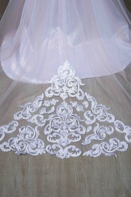 Belle robe de fille de fleur de dentelle de tulle sans manches robe d'enfants pour la fête de mariage avec des appliques_10
