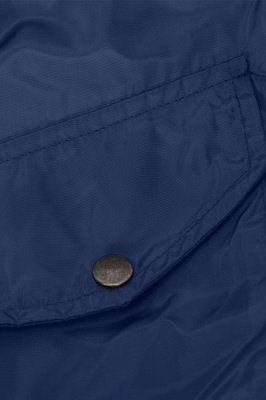 Graue Kunstpelz Langarm Hoddies Schwarze Tasche Winterjacke Online_4