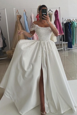 Lindos vestidos de baile com babados e babados em linha A_2
